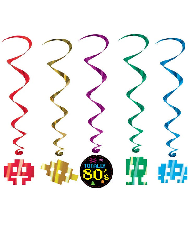 80s Whirl Decorations