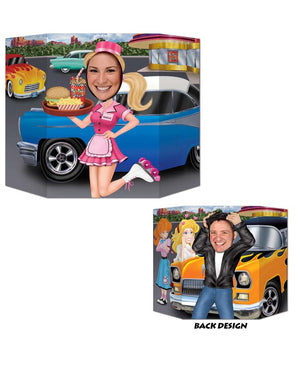 50s Car Hop Greaser Photo Prop