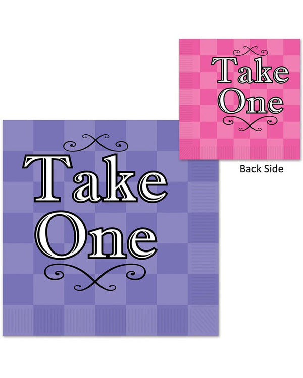 Alice in Wonderland Lunch Napkins Pack of 16