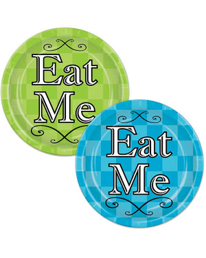 Alice in Wonderland 23cm Paper Plates Pack of 8