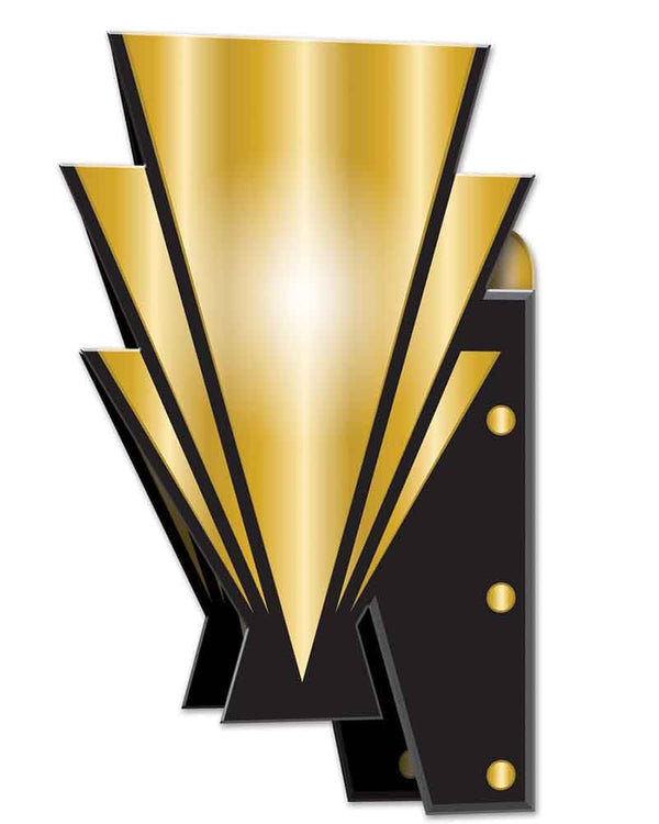 Great 20s 3D Wall Sconces 2 Pack