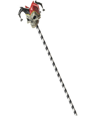 Jester Skull Cane 96cm