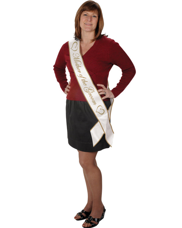 Mother of Groom Satin Sash