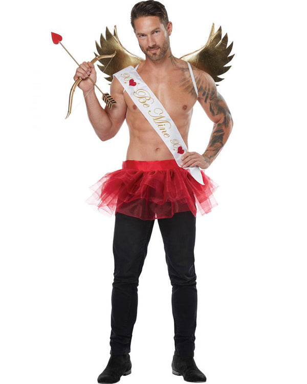 Valentines Cupid Adult Wings Sash and Tutu Kit