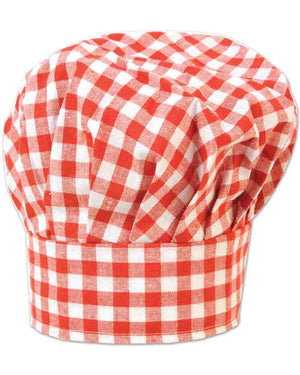 Gingham Chef Hat