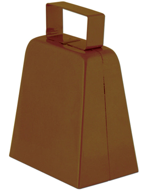 Brown Metal Cowbell
