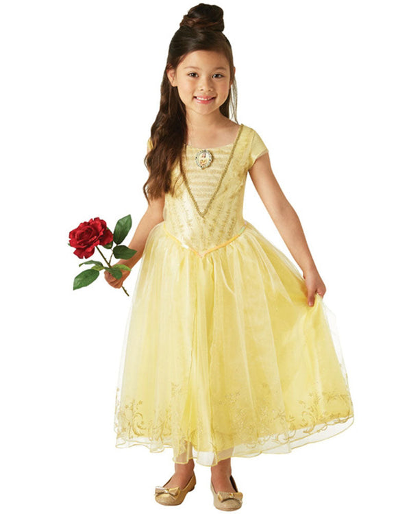 Disney Belle Live Action Deluxe Girls Costume