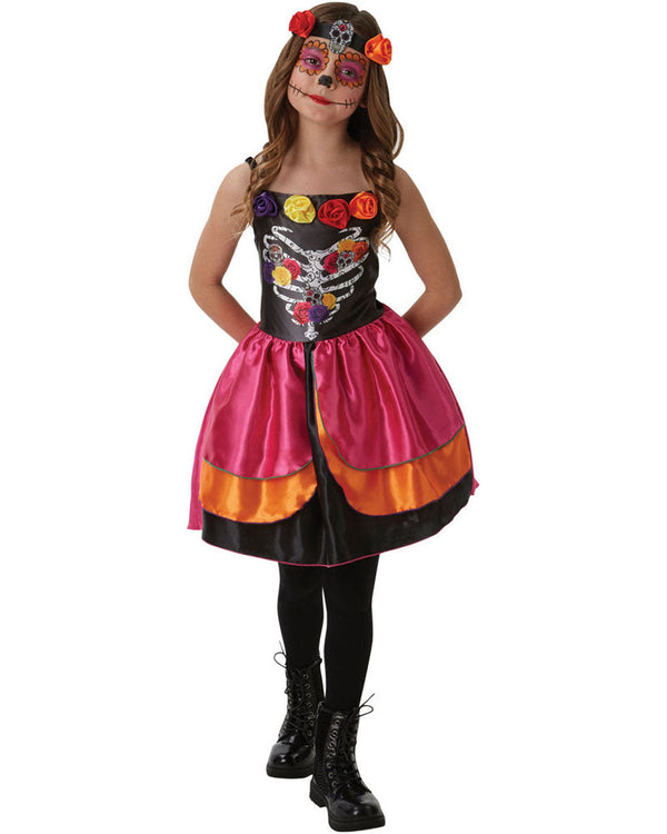Day of the Dead Sugar Skull Girls Costume