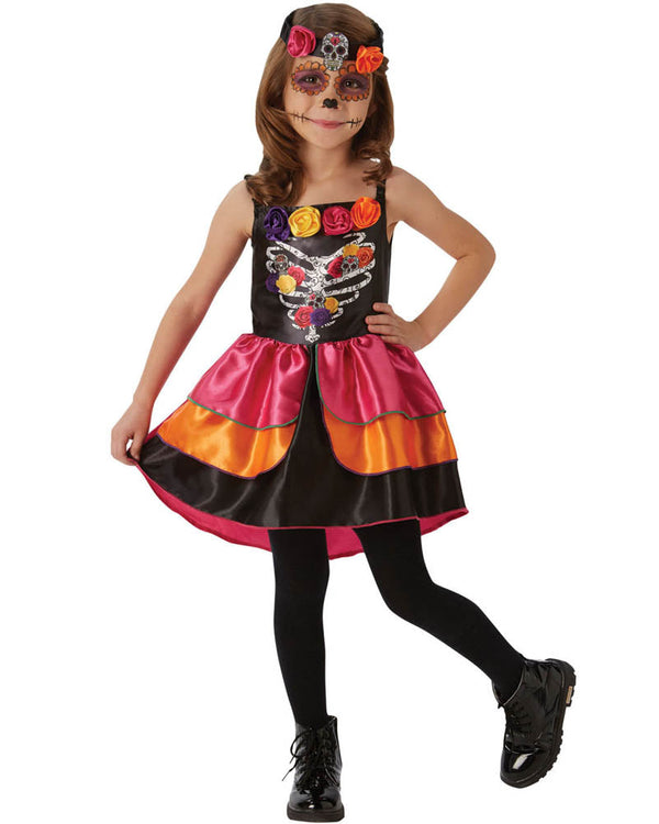 Day of the Dead Sugar Skull Girls Costume