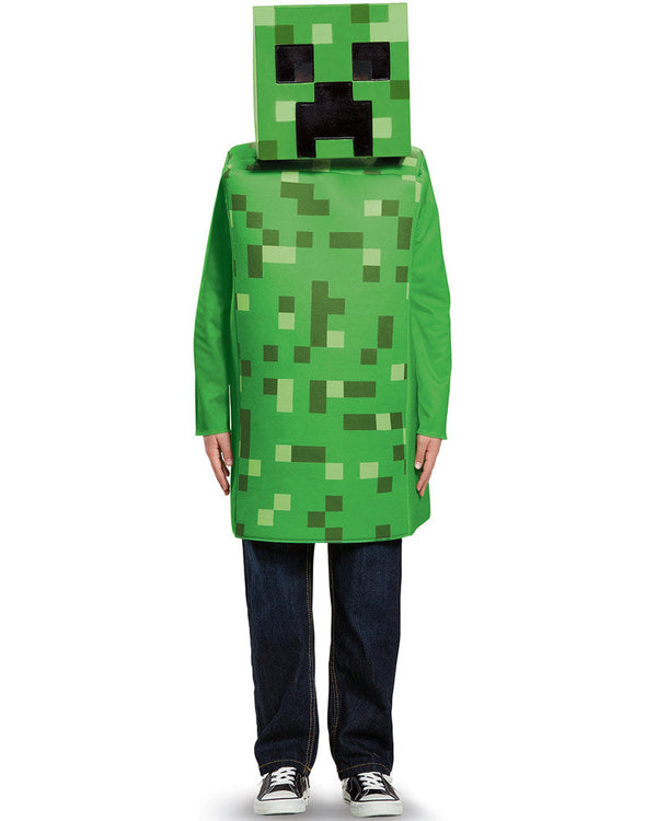 Minecraft Creeper Classic Boys Costume