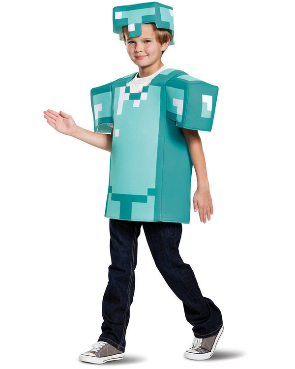 Minecraft Armour Classic Kids Costume