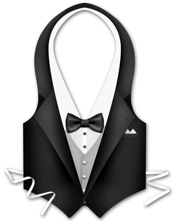 Hollywood Tux Plastic Vest