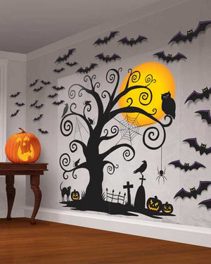 Family Friendly Halloween Scene Setter Kit