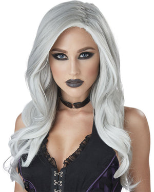 Fatal Beauty Grey and White Wig