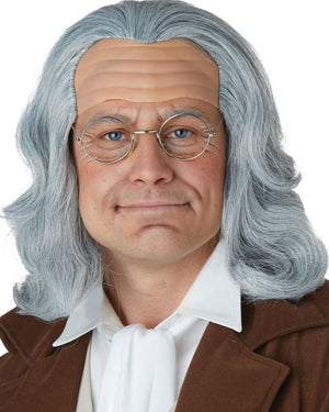 Benjamin Franklin Adult Wig