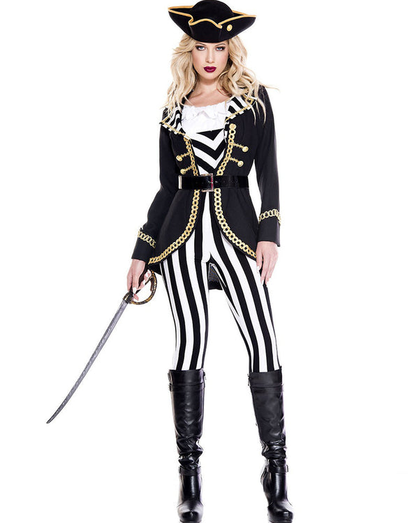 High Seas Captain Womens Costume