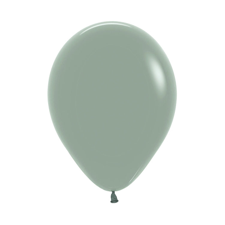 Sempertex 12cm Pastel Dusk Laurel Green Latex Balloons Pack of 50