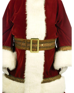 Professional Old Time Santa Plus Size Mens Christmas Costume