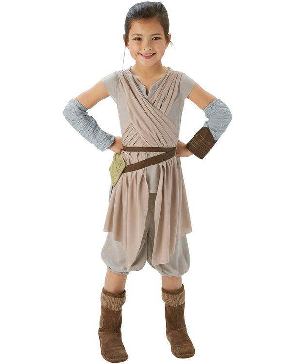 Star Wars Jakku Rey Deluxe Girls Costume