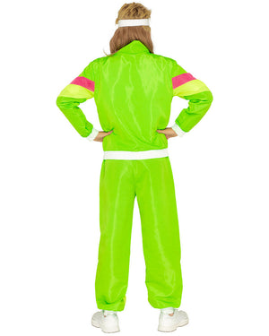 80s Neon Tracksuit Plus Size Mens Costume