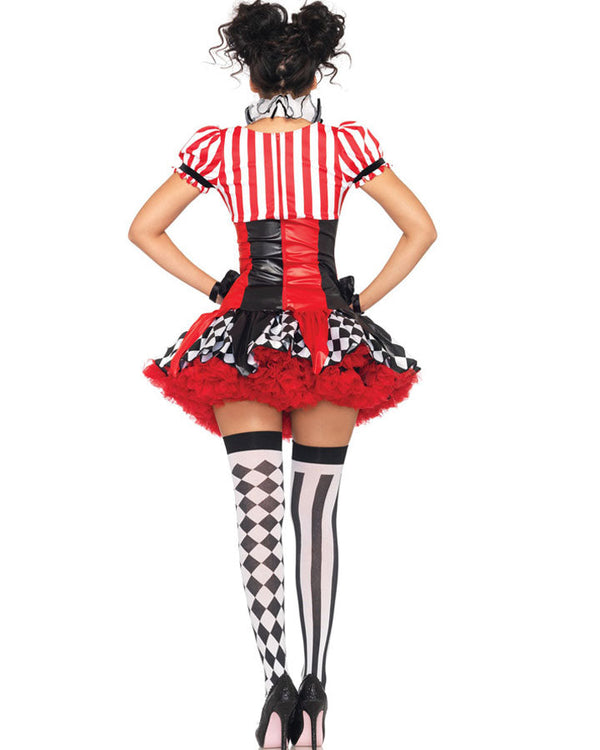 Harlequin Clown Womens Costume