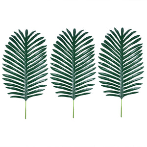 Tiki Tropics Palm Leaf Foliage Stems Decoration Kit