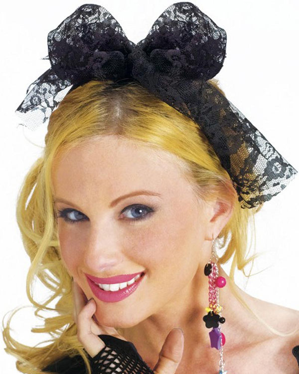 80s Lace Hair Tie