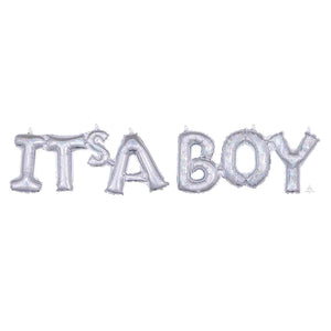 CI: Phrases IT'S A BOY Silver Holographic G20