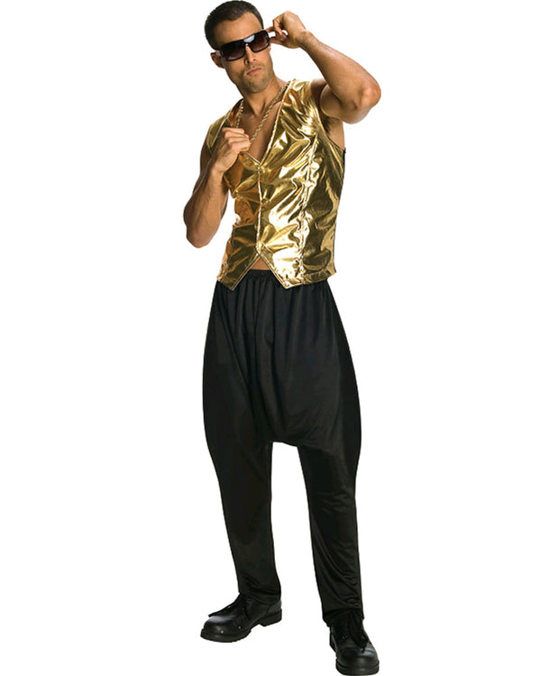 90s Gold Rapper Vest