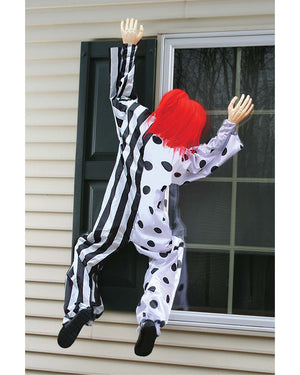 Black and White Climbing Clown 1.5m Prop