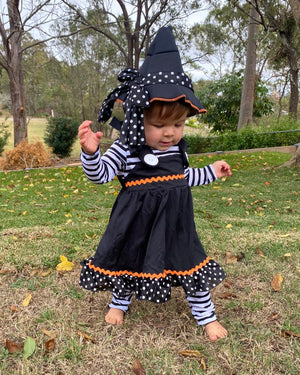 Crafty Little Witch Baby and Toddler Girls Costume