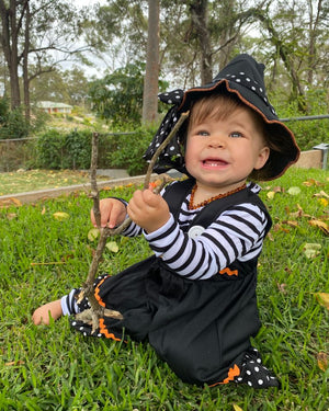 Crafty Little Witch Baby and Toddler Girls Costume
