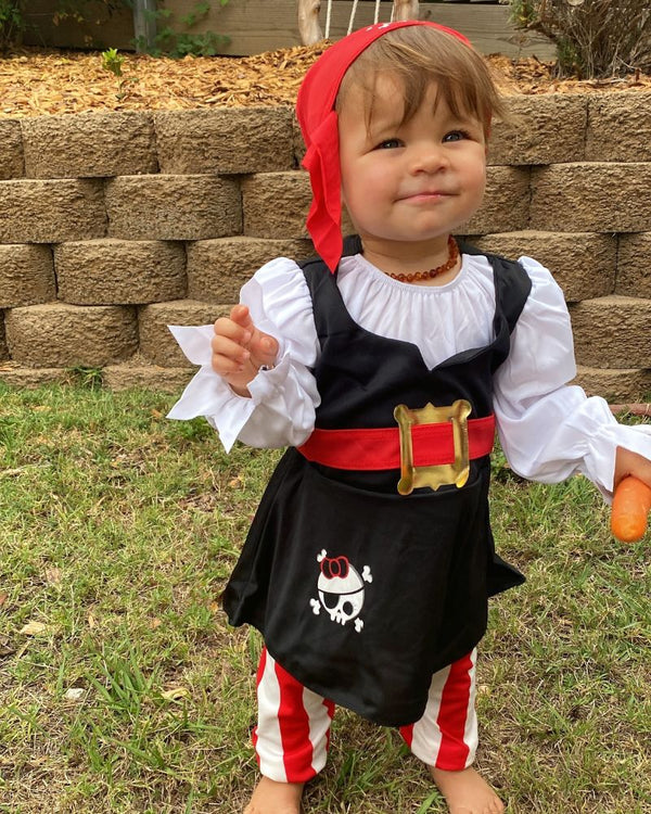 Petite Pirate Girls Toddler Costume