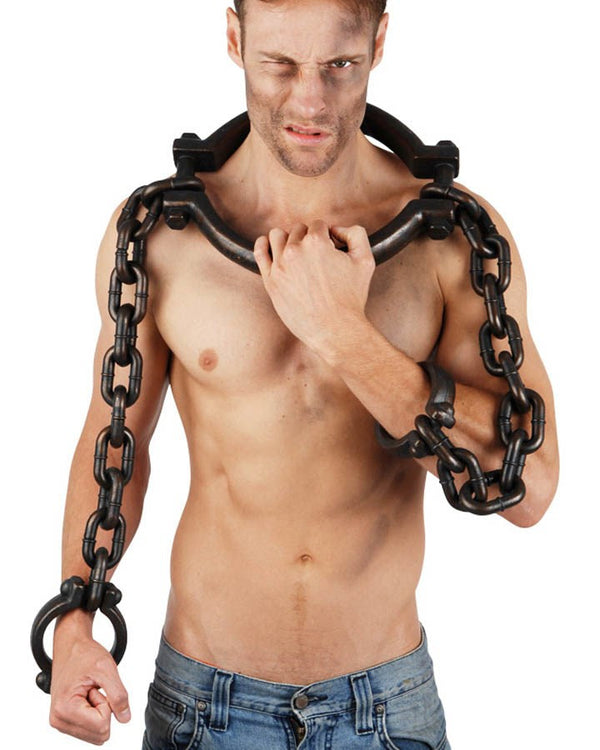 Neck and Wrist Shackle Prop