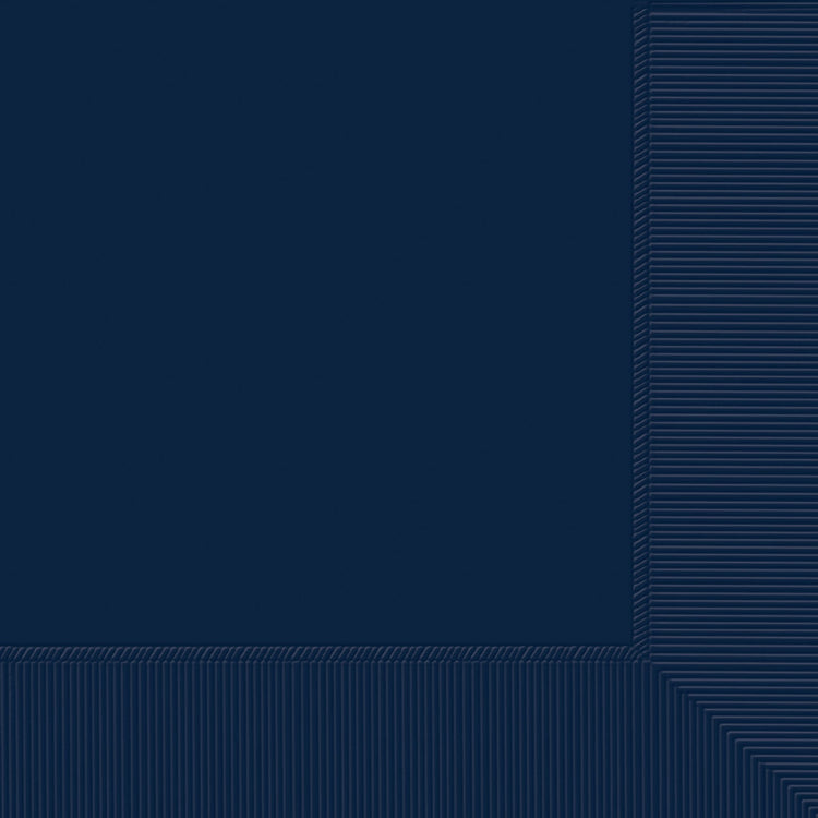 Lunch Napkins 50 Pack 2 Ply Navy Pack of 50