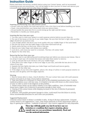 Bloodshot 14.5mm White Contact Lenses with Case