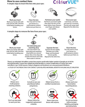 Platinum Sclera Sabretooth 22mm Black Contact Lenses