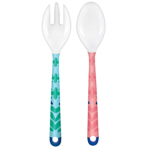 Boho Vibes Salad Servers Melamine 24cm Pack of 2