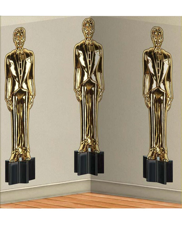 Awards Night Statues Backdrop 9m