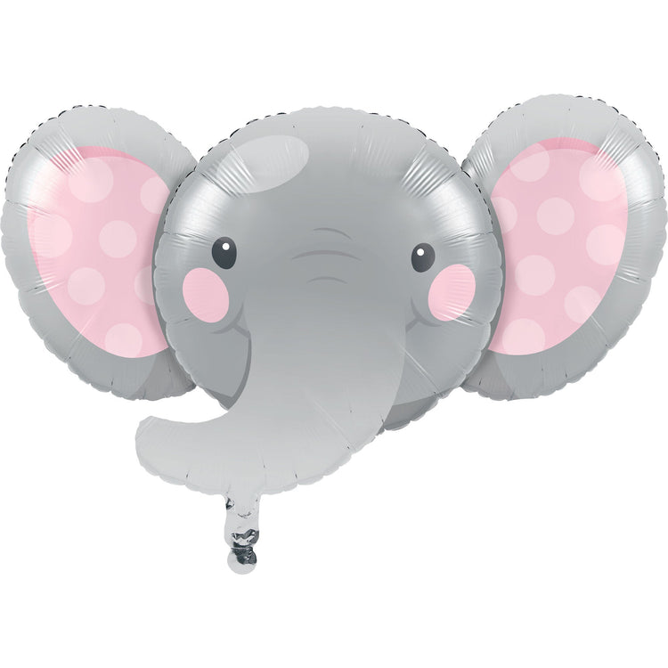 Enchanting Elephant Girl Shape 53cm x 89cm Foil Balloon