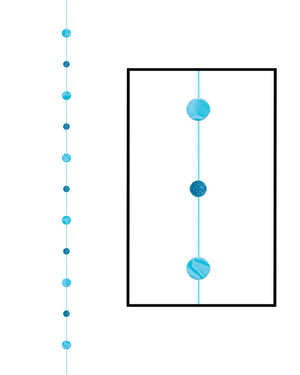 Balloon Fun Strings Caribbean Blue