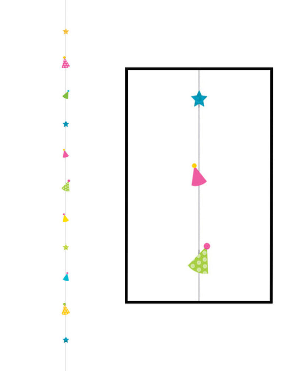 Balloon Fun Strings Party Hat