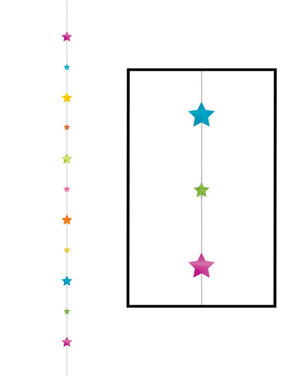 Balloon Fun Strings Stars Brights