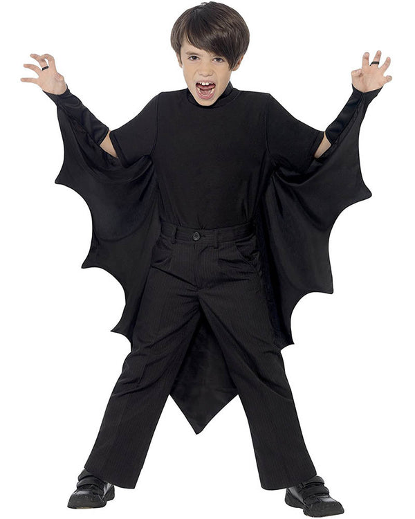 Black Vampire Bat Kids Wings