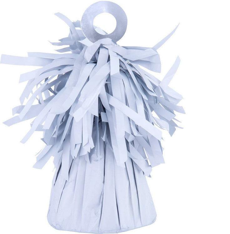 Small Foil Balloon Weight - White