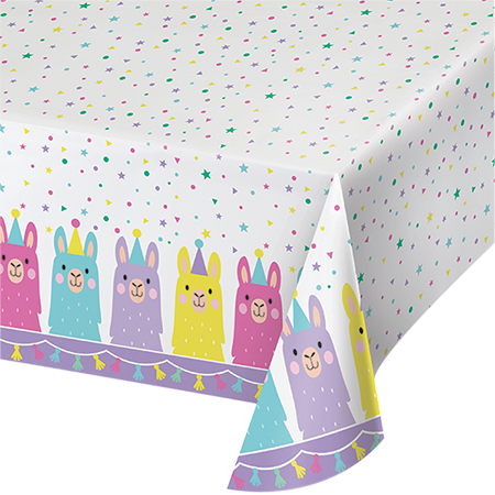 Llama Party Tablecover