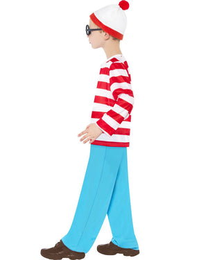 Classic Wheres Wally Boys Costume