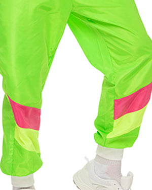 80s Neon Tracksuit Plus Size Mens Costume