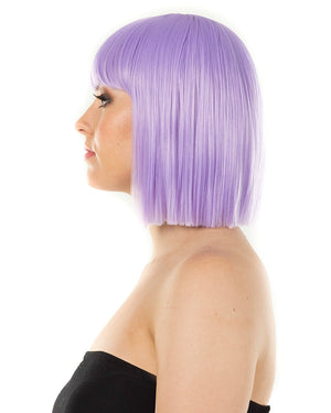Fashion Deluxe Pastel Lavender Bob Wig