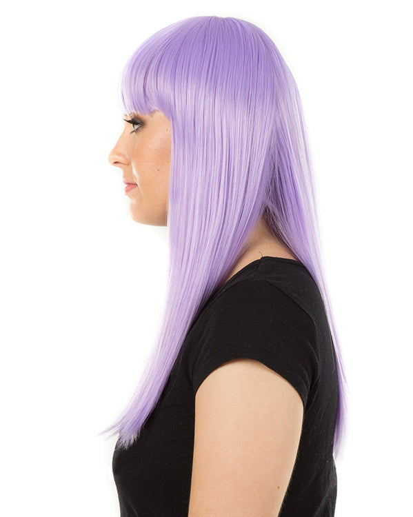 Fashion Deluxe Pastel Lavender Long Wig